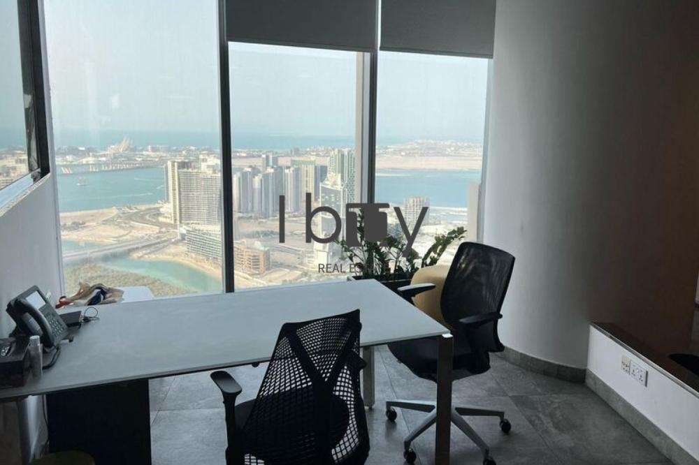 Full Sea View | Fully Fitted Office | Prime Area